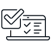 International marketing strategy measurements vector icon