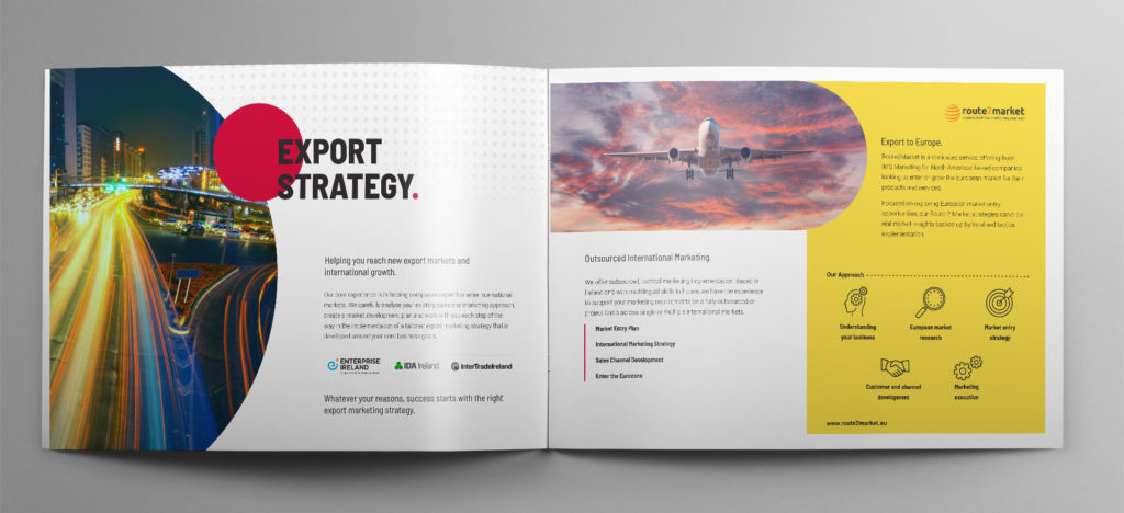 IMS Marketing Brochure Design Mockup